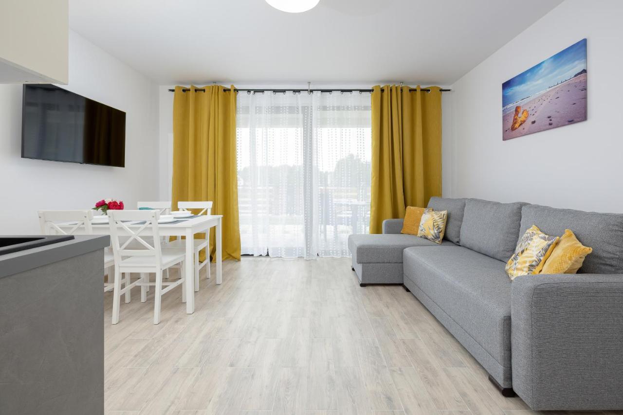 Appartement Sloneczne Tarasy à Pustkowo Extérieur photo