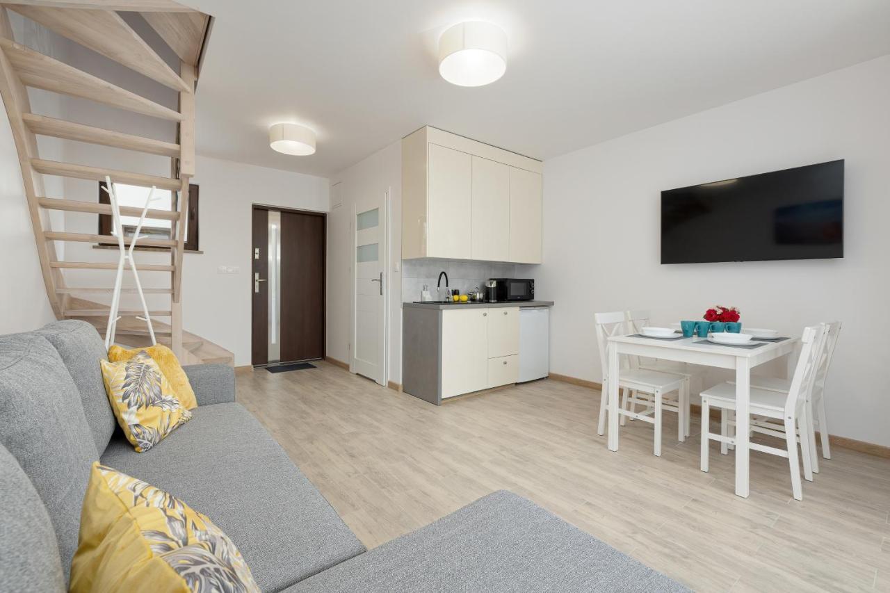 Appartement Sloneczne Tarasy à Pustkowo Extérieur photo
