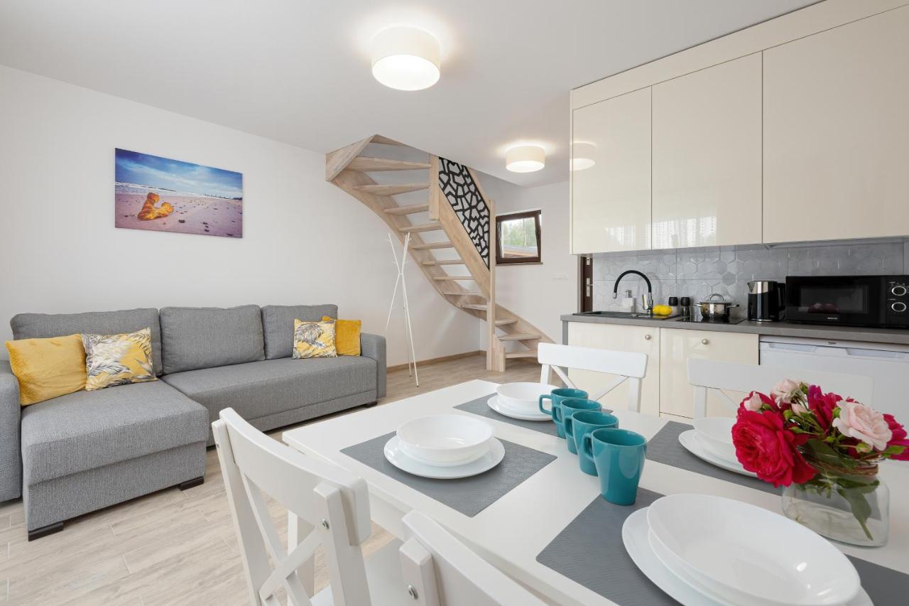 Appartement Sloneczne Tarasy à Pustkowo Extérieur photo